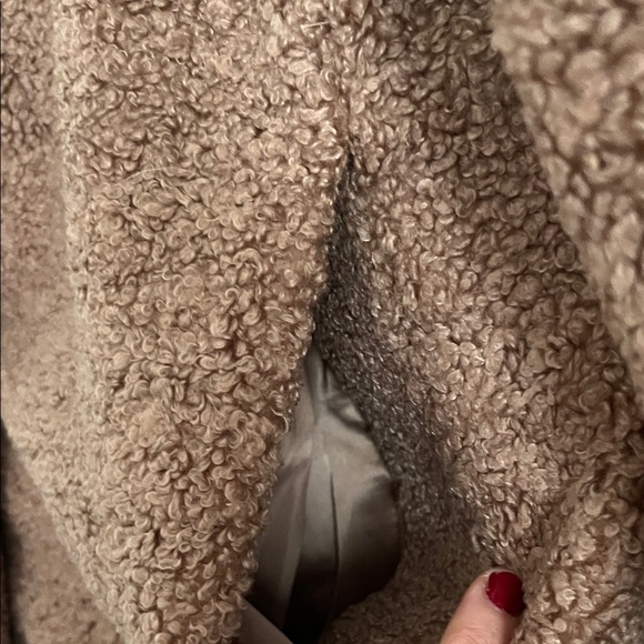 Daily Ritual Brown Teddy Jacket - Picture 5 of 12